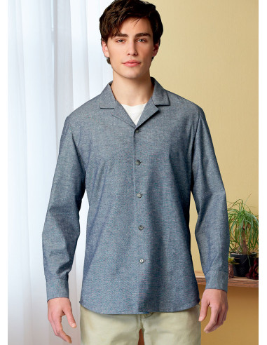 Patron de chemise - Butterick 6846