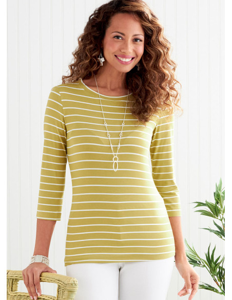 T-shirt and tank top pattern - Butterick 6848