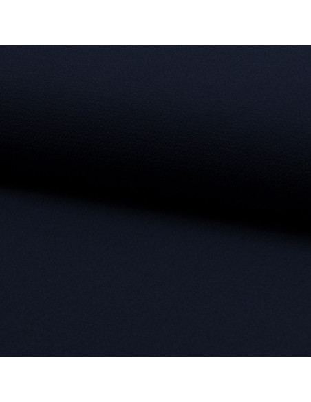 Light stretch crepe fabric - Navy blue