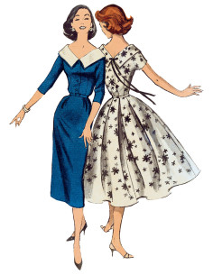 Dress and belt pattern - Butterick 6870