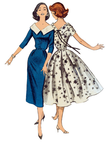 Dress and belt pattern - Butterick 6870