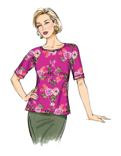 Butterick 6874 - High Top Pattern 2