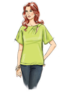High top pattern - Butterick 6875 2
