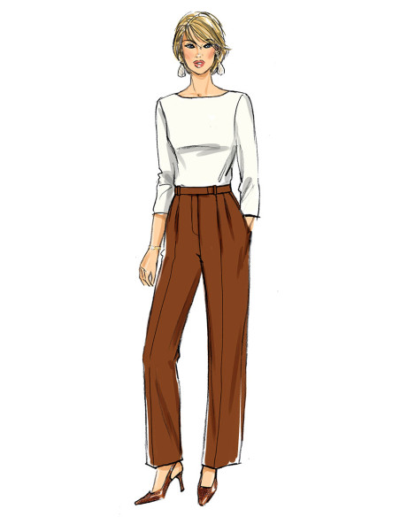 Pants and Shorts Pattern - Butterick 6878
