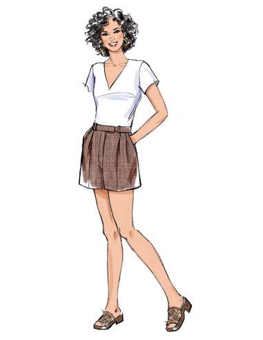 Pants and Shorts Pattern - Butterick 6878