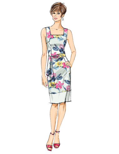 Jacket, dress, top, pants pattern - Butterick 6882