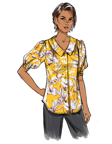 High top pattern - Butterick 6895