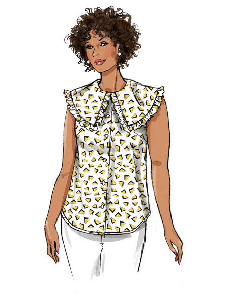 High top pattern - Butterick 6896