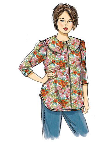 High top pattern - Butterick 6896