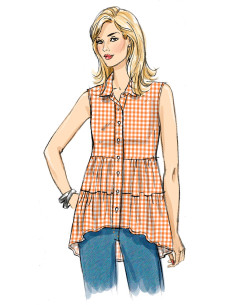 Butterick 6897 - High Top Pattern 2