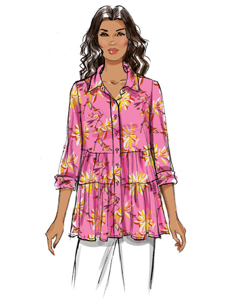 High top pattern - Butterick 6897