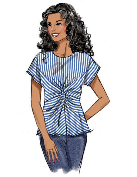 High top pattern - Butterick 6899