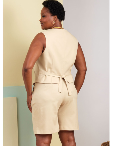 Butterick 6902 - Vest, Pants, and Shorts Pattern