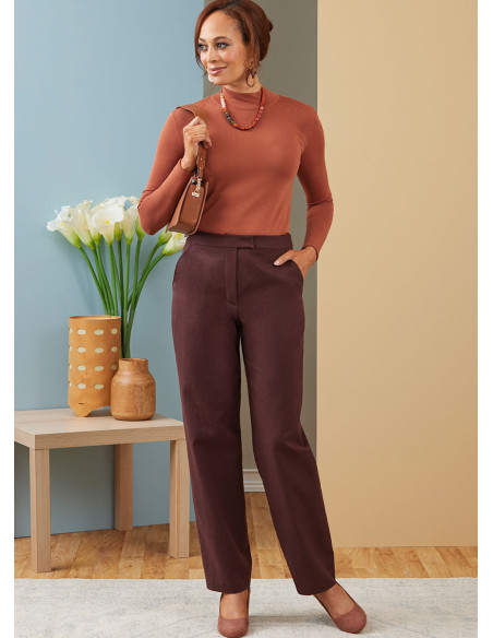 Pants pattern with belt - Butterick 6910