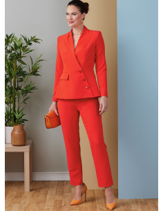 Jacket and pants pattern - Butterick 6915