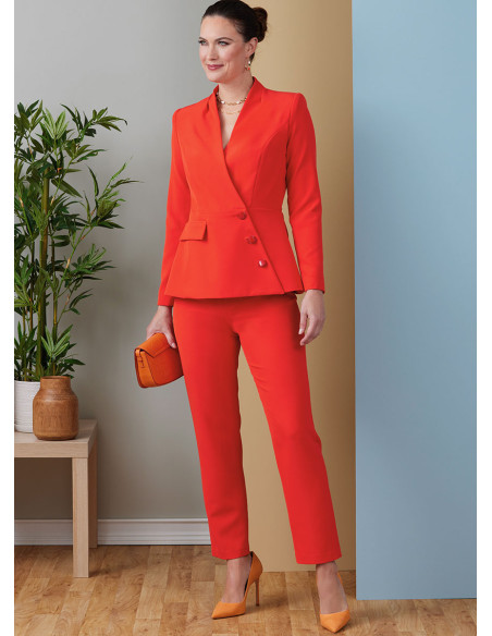 Jacket and pants pattern - Butterick 6915