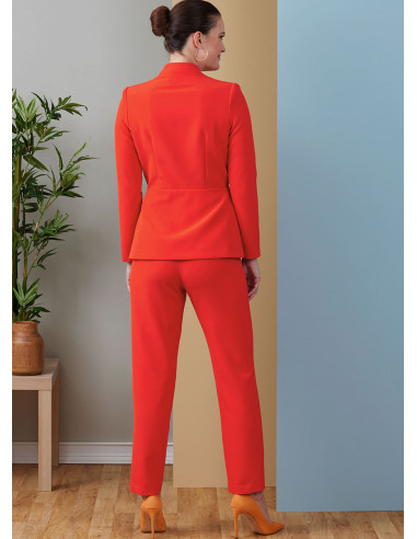 Jacket and pants pattern - Butterick 6915