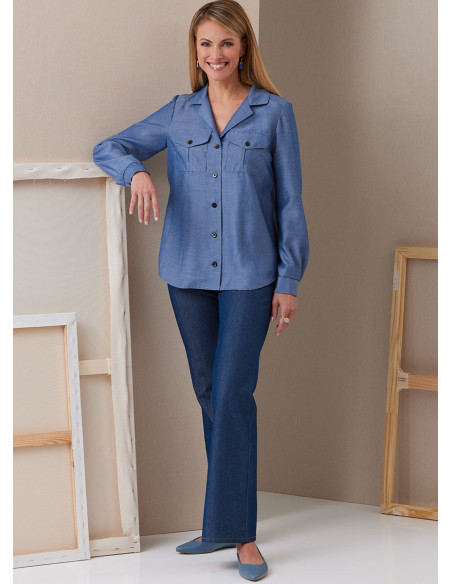 Patron de chemise - Butterick 6924