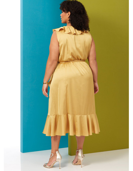 Dress and belt pattern - Butterick 6927