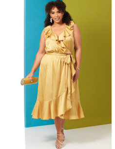 Dress and belt pattern - Butterick 6927