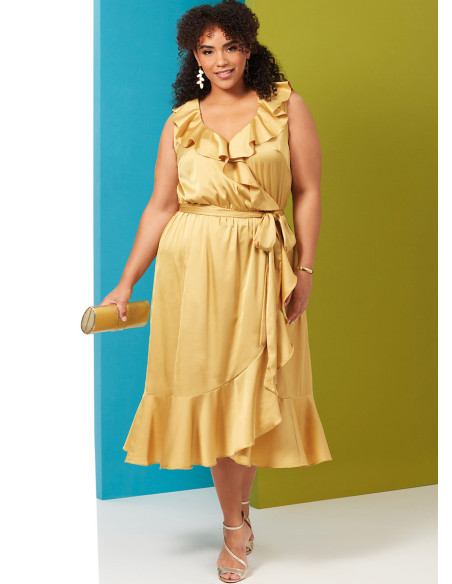 Dress and belt pattern - Butterick 6927