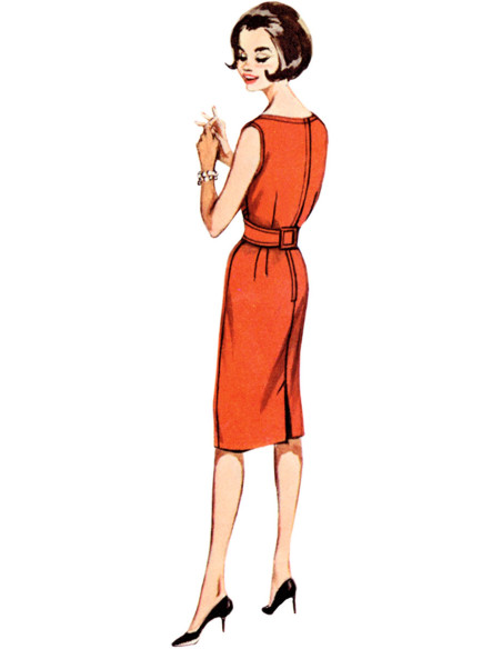 Vintage dress pattern - Butterick 6955