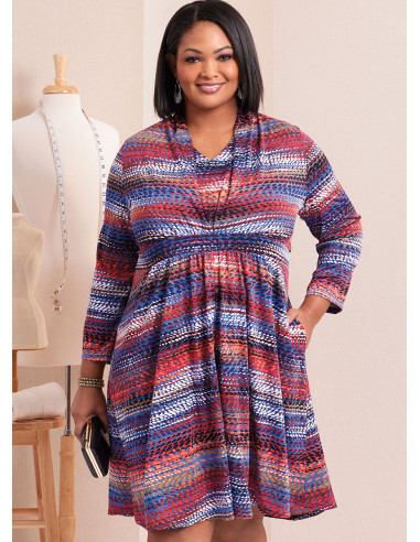 Knitted Dress Pattern - Butterick 6941