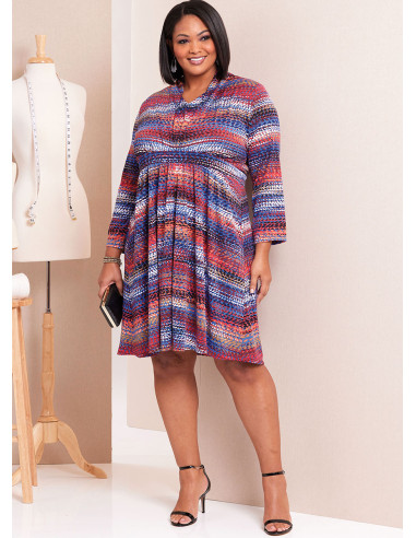 Knitted Dress Pattern - Butterick 6941