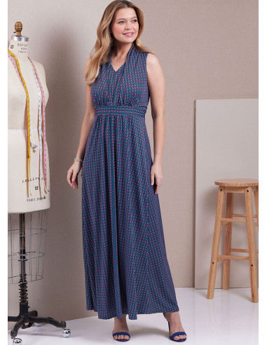 Knitted Dress Pattern - Butterick 6940