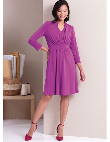 Knitted Dress Pattern - Butterick 6940