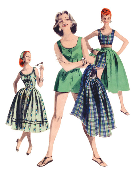 Vintage dress pattern - Butterick 6939