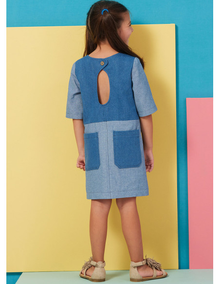 Dress, romper, and hat pattern - Butterick 6937