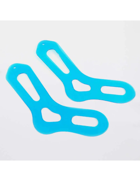 Pair of plastic sock blockers KnitPro