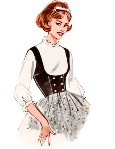Patron de gilet - Butterick 7018