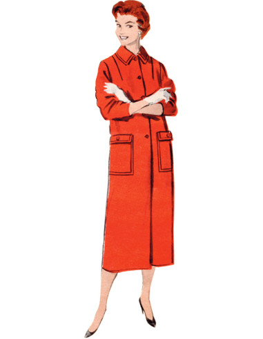 Coat pattern - Butterick 7020