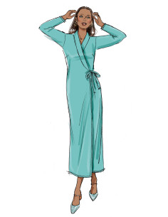 Dress pattern - Butterick 6976 2