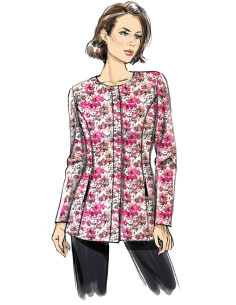 Fitted jacket pattern - Butterick 6979 2