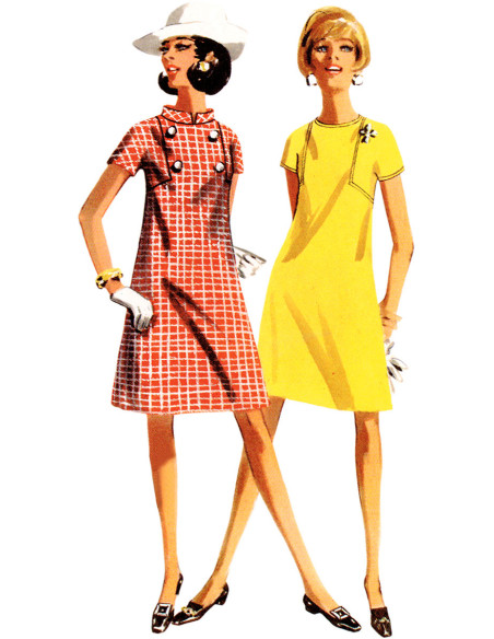 Vintage dress pattern - Butterick 6990