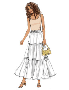 Skirt pattern - Butterick 6999