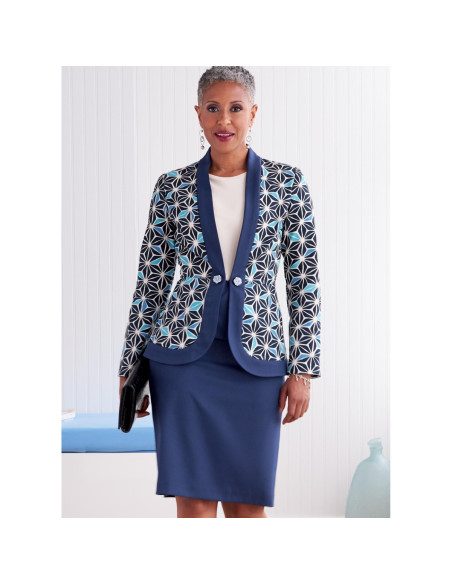 Jacket and skirt pattern - Butterick 6821