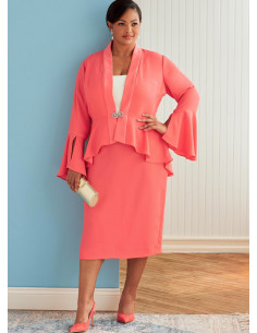 Jacket and skirt pattern - Butterick 6821