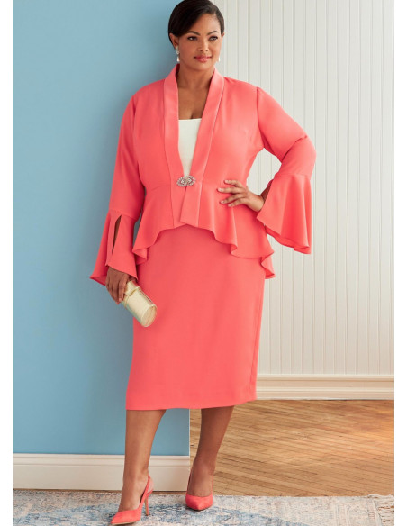 Jacket and skirt pattern - Butterick 6821