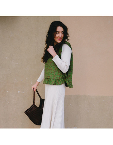 Brisbane Vest or Sleeveless Sweater Pattern - Ikatee