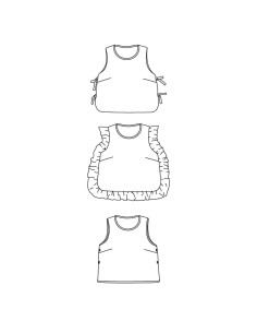 Brisbane Vest or Sleeveless Sweater Pattern - Ikatee 2