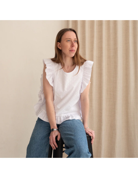 Brisbane Vest or Sleeveless Sweater Pattern - Ikatee