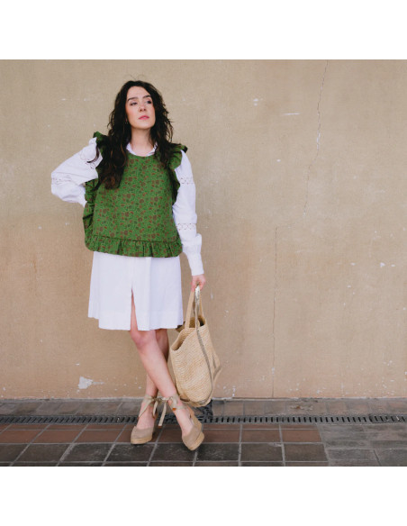 Brisbane Vest or Sleeveless Sweater Pattern - Ikatee
