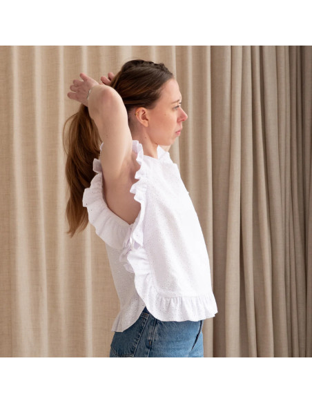 Brisbane Vest or Sleeveless Sweater Pattern - Ikatee