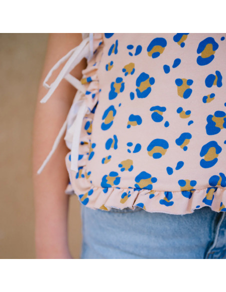 Brisbane kids sleeveless vest or sweater pattern - Ikatee