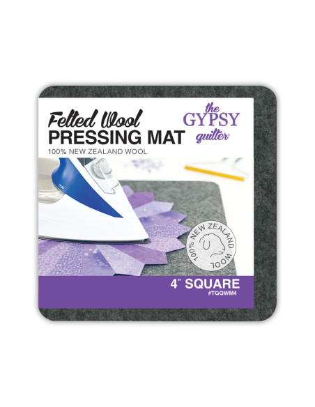 Wool ironing mat 10 cm x 10 cm The Gypsy Quilter