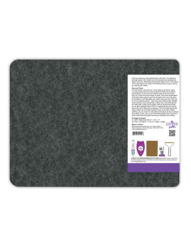 Tapis de repassage en laine 43 cm x 61 cm The Gypsy Quilter